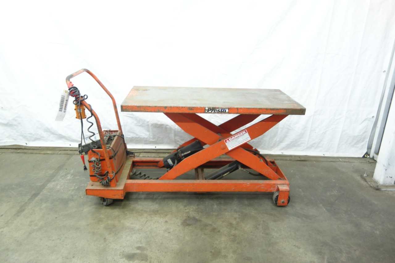 PRESTO ELECTRIC LIFT TABLE - MATERIAL HANDLING