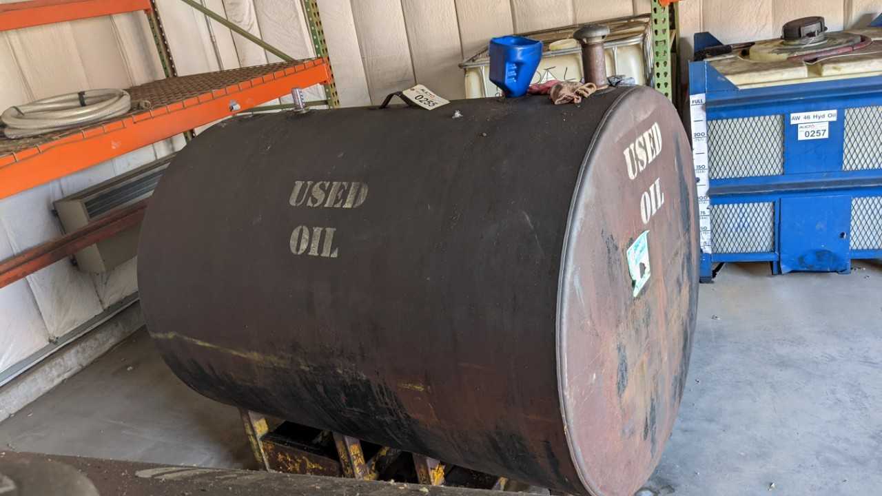 Used waste oil tank - PROCESS EQUIPMENT