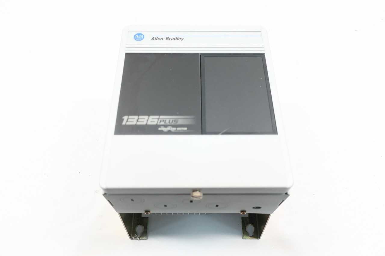 ALLEN BRADLEY 1336S-BRF50-AA-EN6 1336 PLUS SER F 380-480V-AC 0-400HZ 0-460V-AC 7/8.5KVA AC VFD DRIVE - MOTOR DRIVES