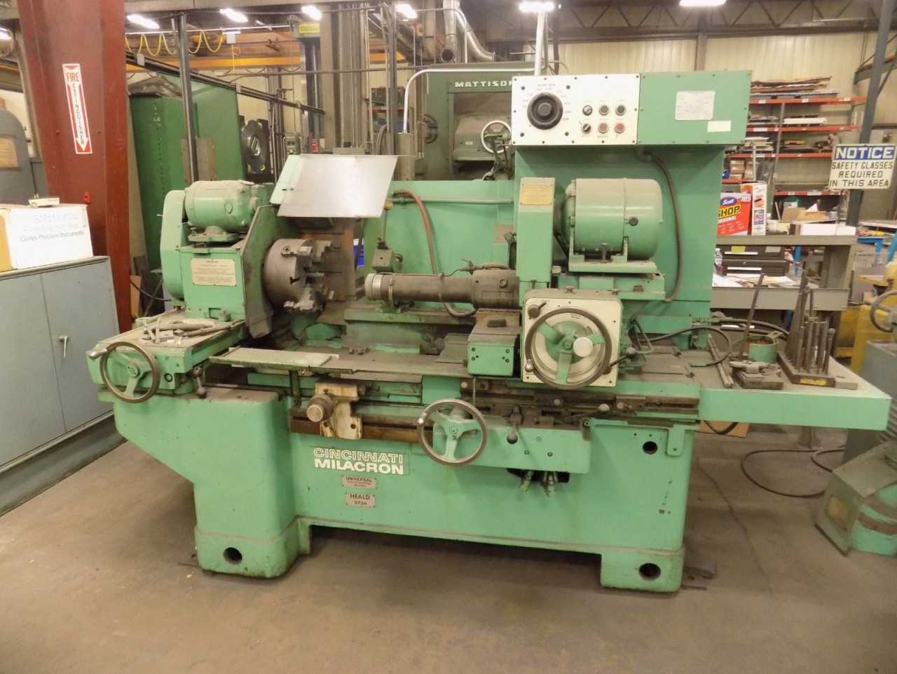 Cincinnati Heald Model 273A Internal Universal Grinder with 4-Jaw Chuck - GRINDING MACHINES