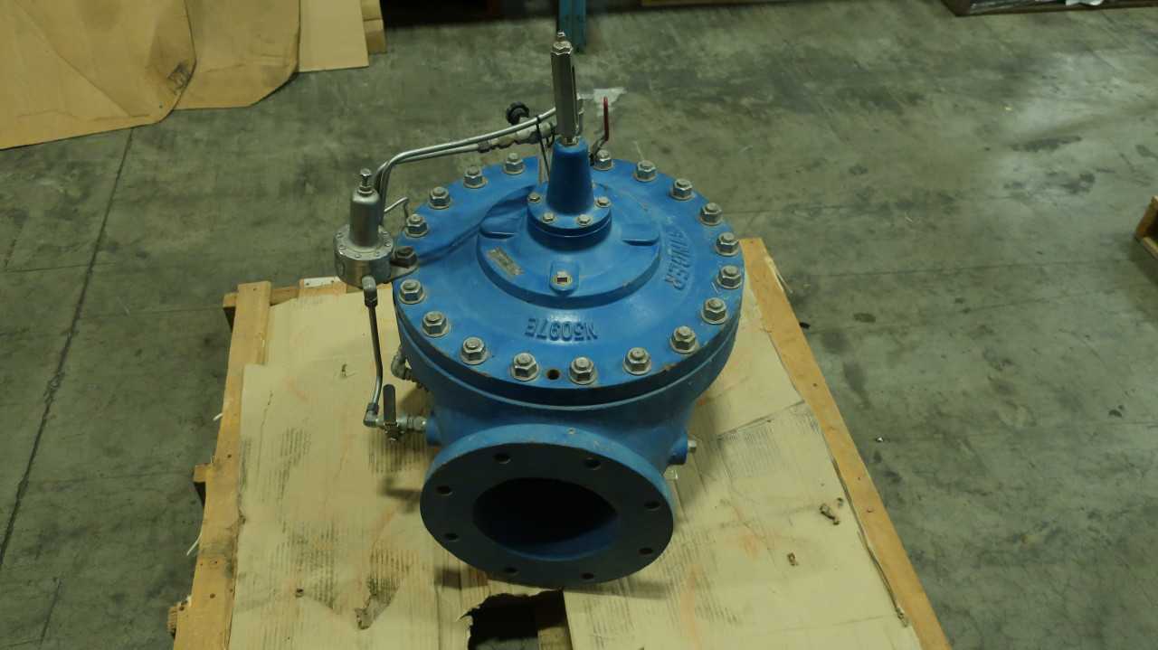 SINGER PRESSURE RELIEF VALVE A106-RPS 8IN 250PSI REV G - RELIEF VALVE