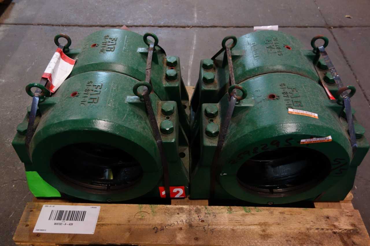 LOT OF 4 FAG S1-871-1C BEARING HOUSING - BEARINGS