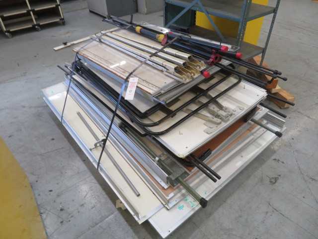 Pallet of White Boards and Other Items - MISCELLANEOUS