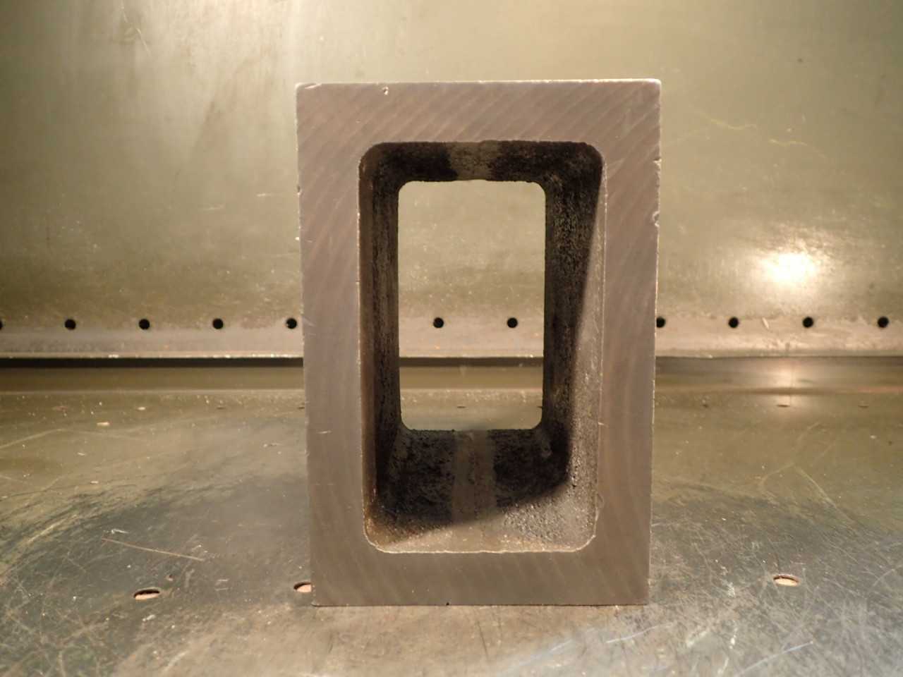 6" x 6" x 4" Machinist Mill Milling Set-Up Fixture Hollow Box Parallel - END MILLS