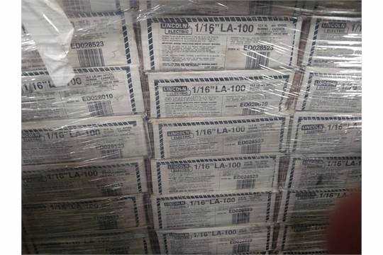 LINCOLN AWS 100-S1, 1/16 DIA X 12.5 # SPOOLS, 2200 #S AVAILABLE, CERTS -