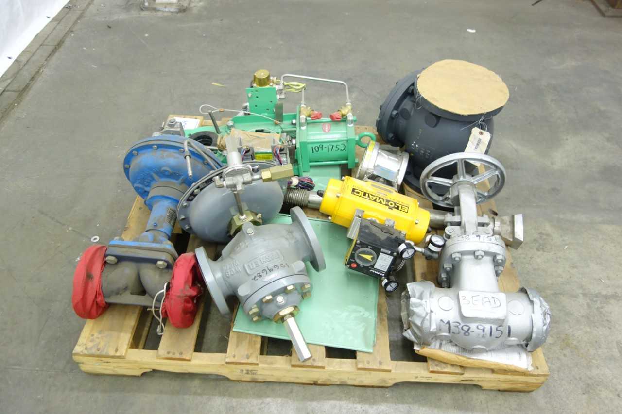PALLET OF ASSORTED VALVES - VALVES