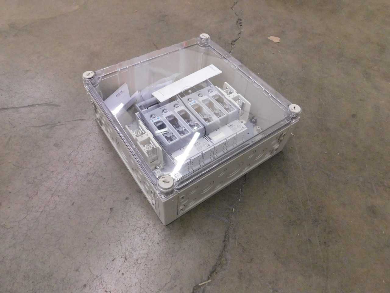 Lot of 1 Molded Enclosure and 1 Enclosure - ELECTRICAL ENCLOSURES