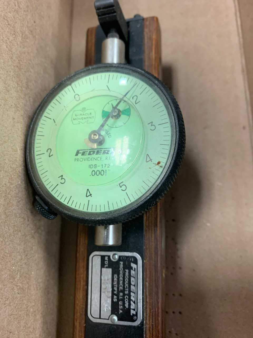 Federal Shallow Diamiter Groove Gage - ELECTRIC POWER TOOLS
