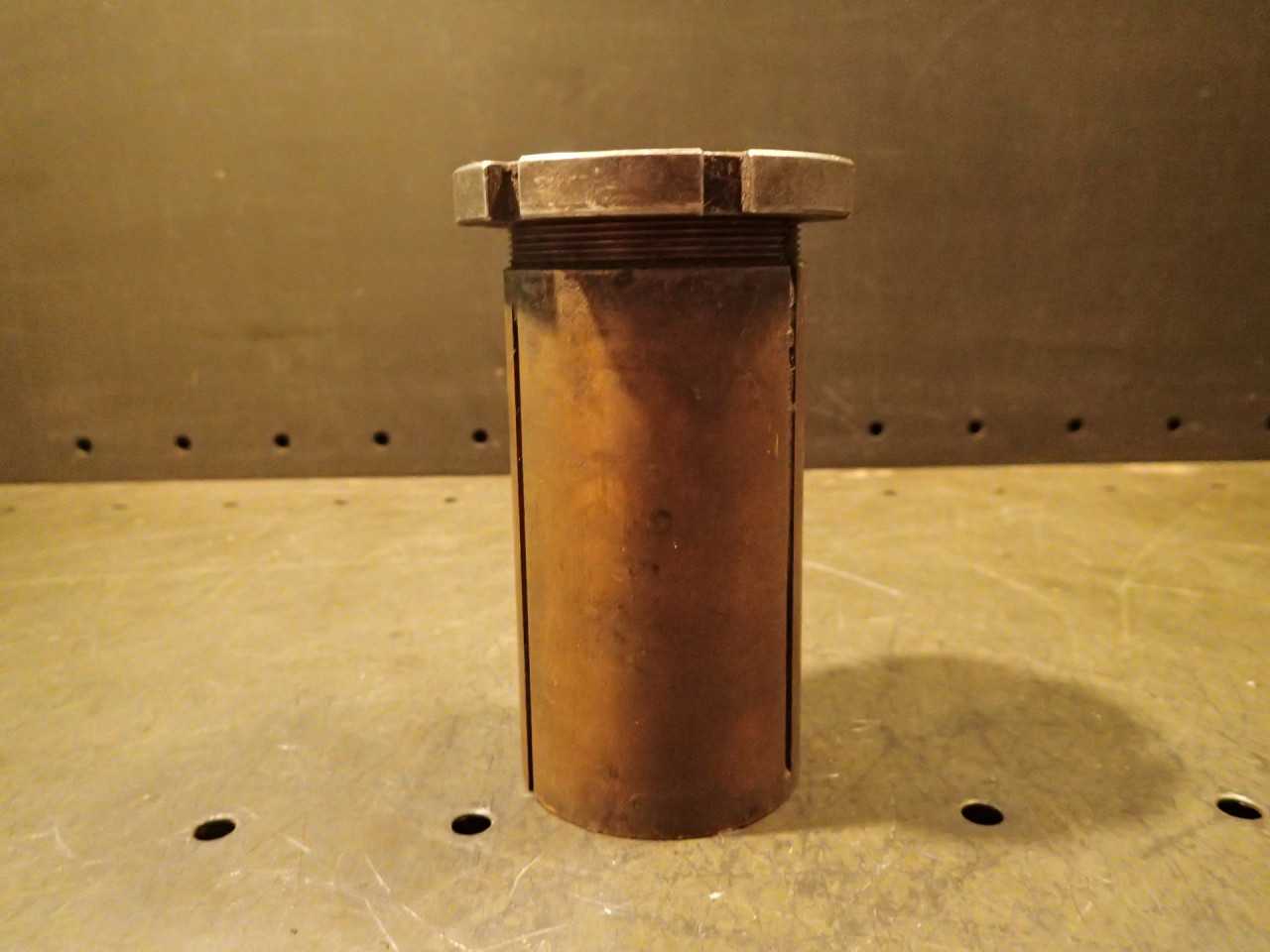 2" Bore 2-1/2" OD Bronze Oil Groove Split Tool Holder Bushing Boring Bar Sleeve - HOLEMAKING TOOLS