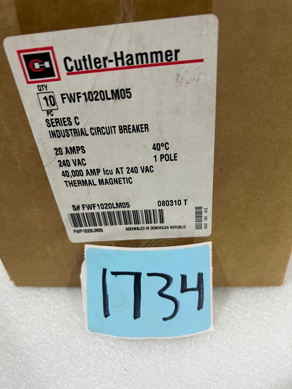 CIRCUIT BREAKER - CIRCUIT BREAKERS
