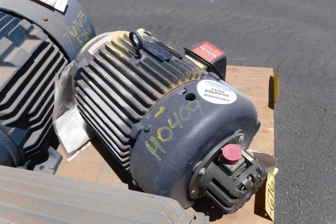 10 HP 1800 RPM 215TC Frame Marathon Motor Unused - ELECTRIC MOTORS