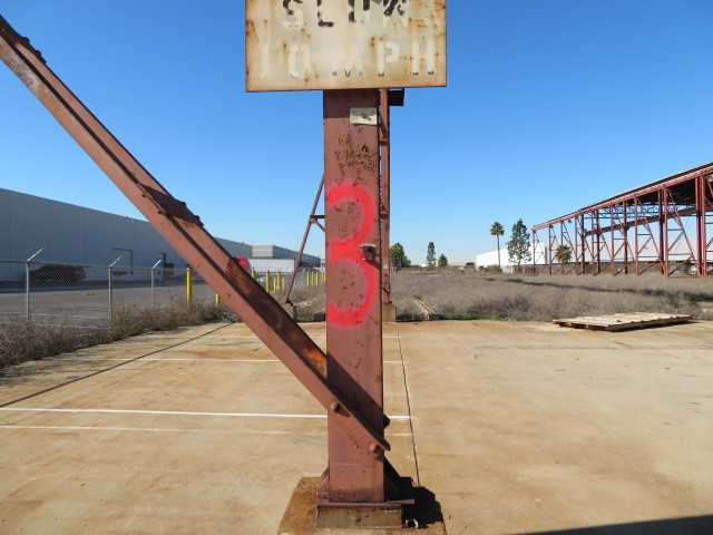 360' Long X approx. 30' high Steel Crane Rail - CRANES