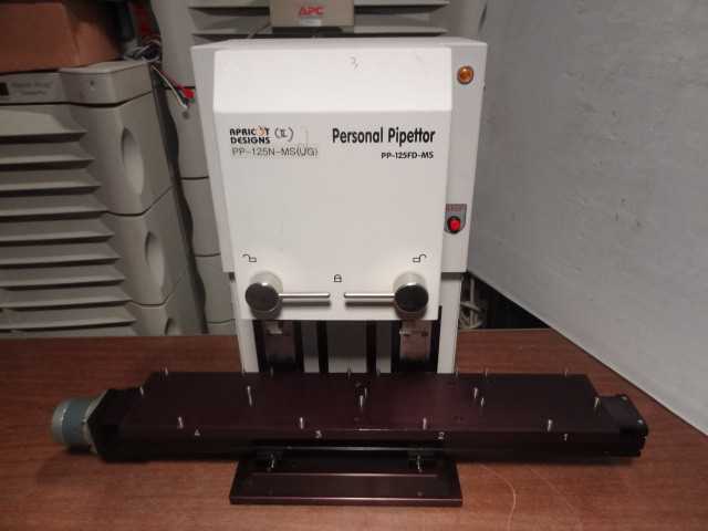 Apricot Designs 125FD-MS Personal Pipettor Automated Liquid Handler 384 Channel - LAB & SCIENTIFIC