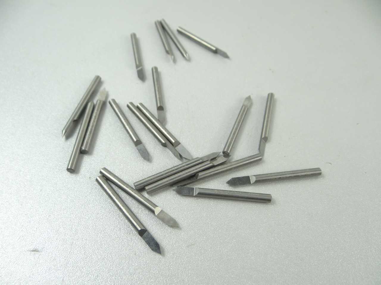 Lot of 20 Micro100 Solid Carbide Engraving Cutters - MISCELLANEOUS