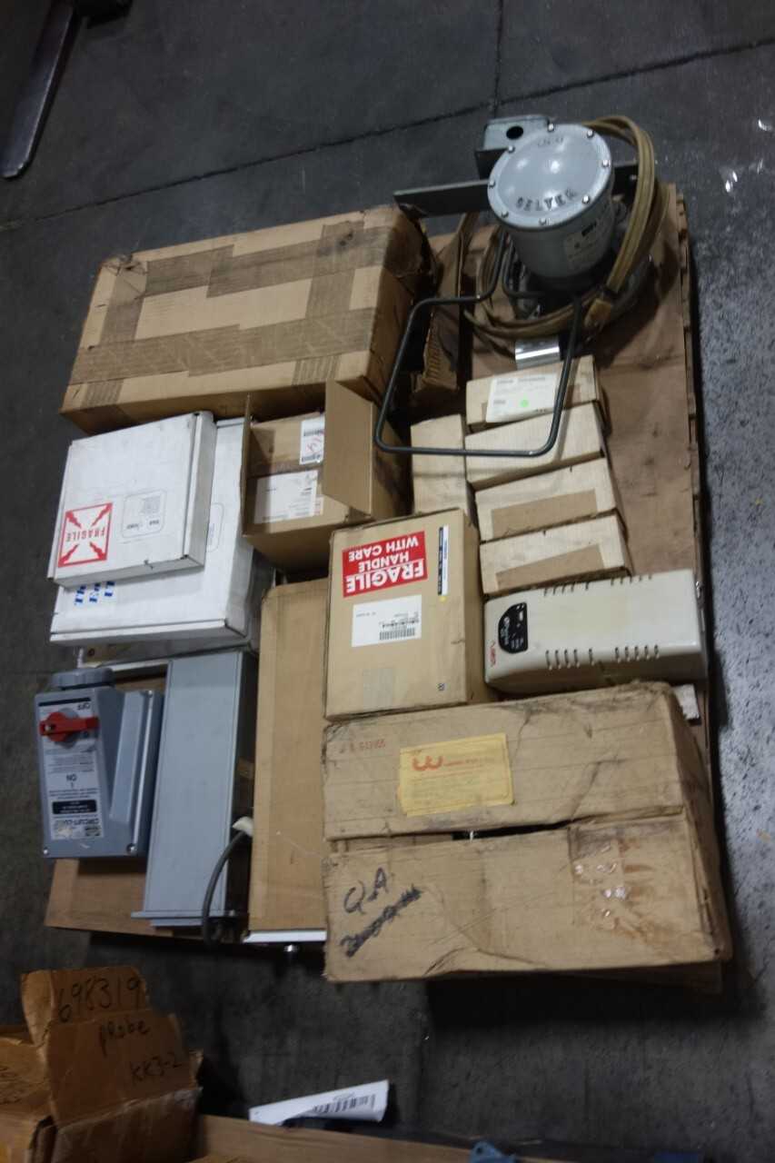 4 PALLETS OF ASSORTED MRO - INDUSTRIAL PARTS
