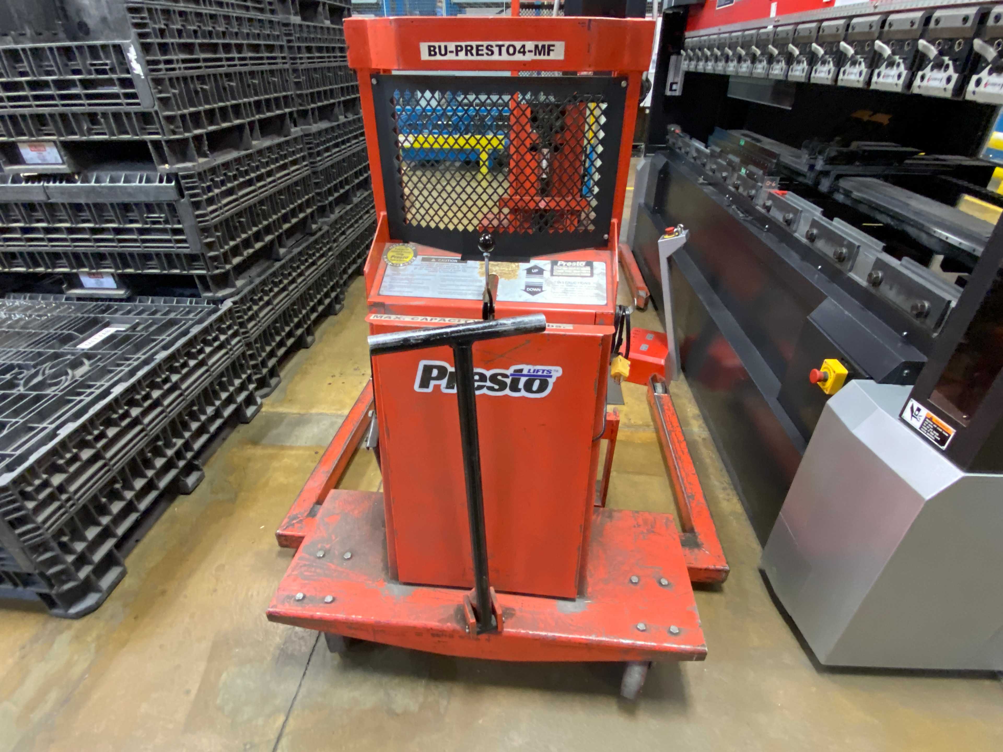 PRESTO LIFTS WPS5036-20 2000 LB CAP LIFT - FORKLIFTS