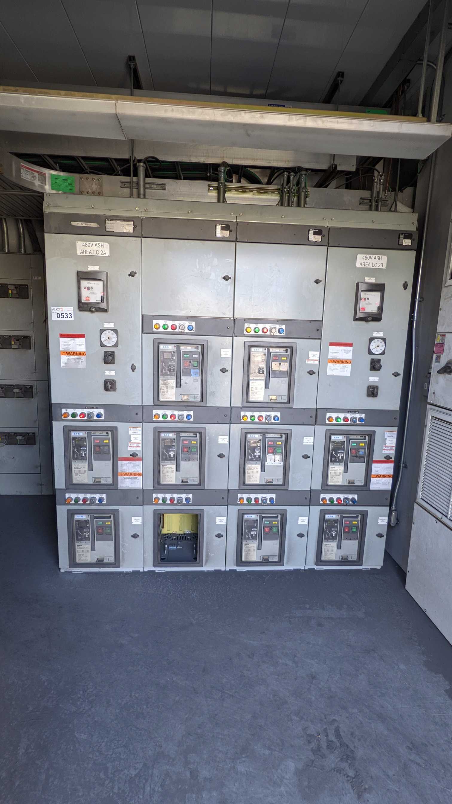 LOW VOLTAGE SWITCHGEAR ASSEMBLY - SWITCHGEAR