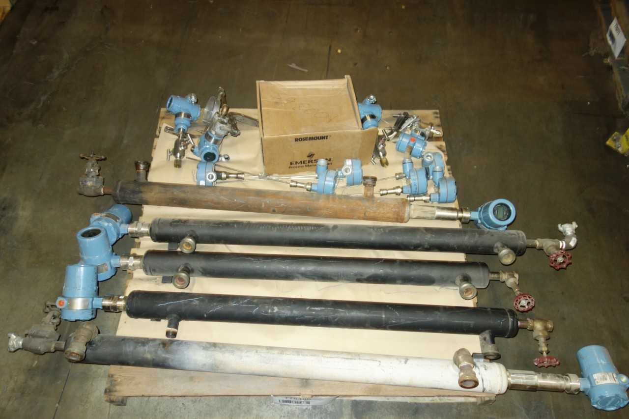 1 PALLET OF ASSORTED ROSEMOUNT TRANSMITTERS - INSTRUMENTATION