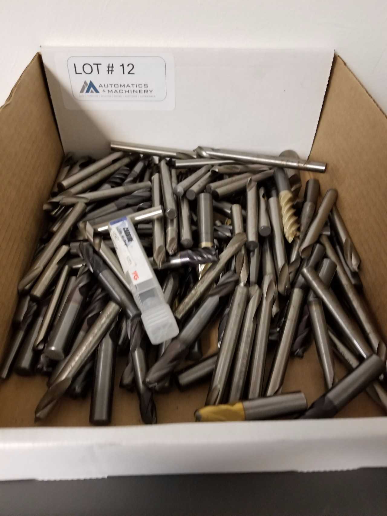 Large assortment of End Mills & Drills  - ELECTRIC POWER TOOLS