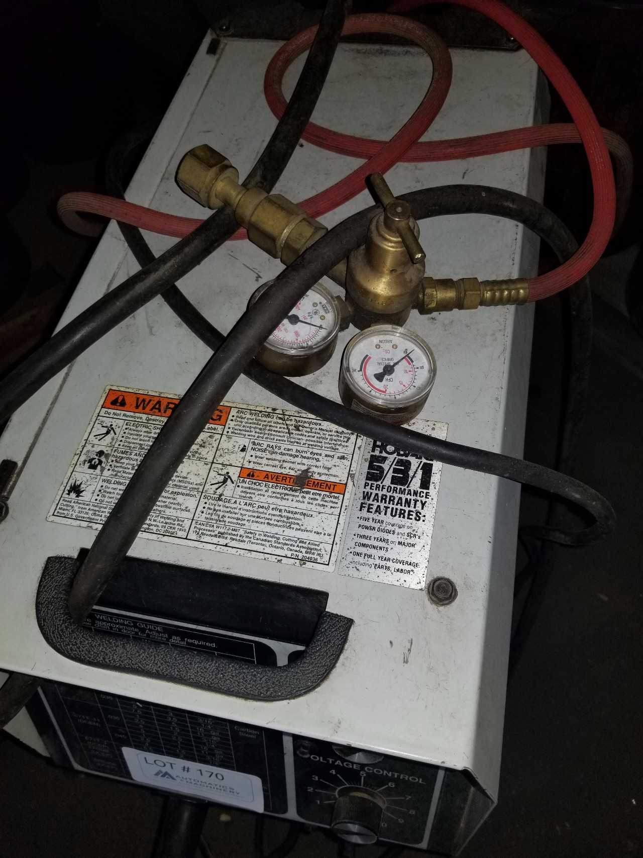 Hobart Beta-Mig 170 Wirefeed Mig Welder - MACHINE TOOLING