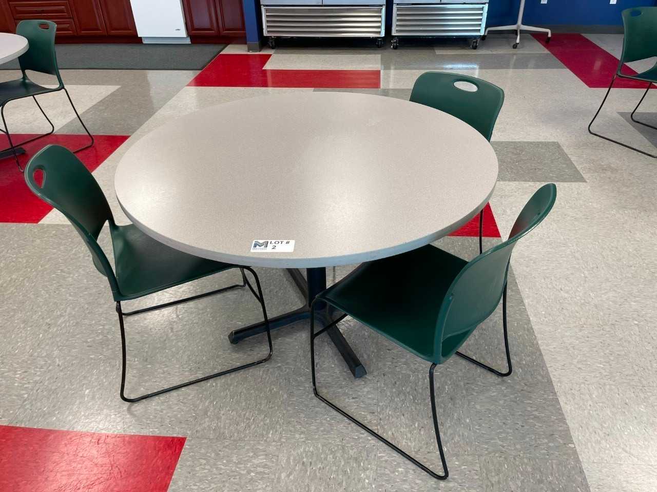 Round Table w/ 3 Chairs - PLANT & FACILITY EQUIPMENT