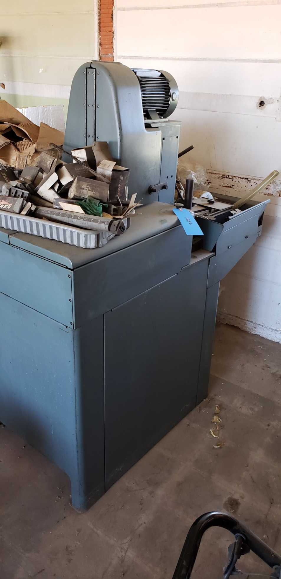 Sunnen Honing Machine MBC 1800 Automatic Power Stroke Hone Horizontal Stroker - ELECTRIC POWER TOOLS