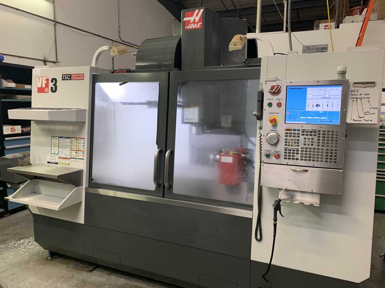 Haas VF3 CNC Vertical Machining Center Heavy Duty Gearbox - CNC MACHINING CENTERS