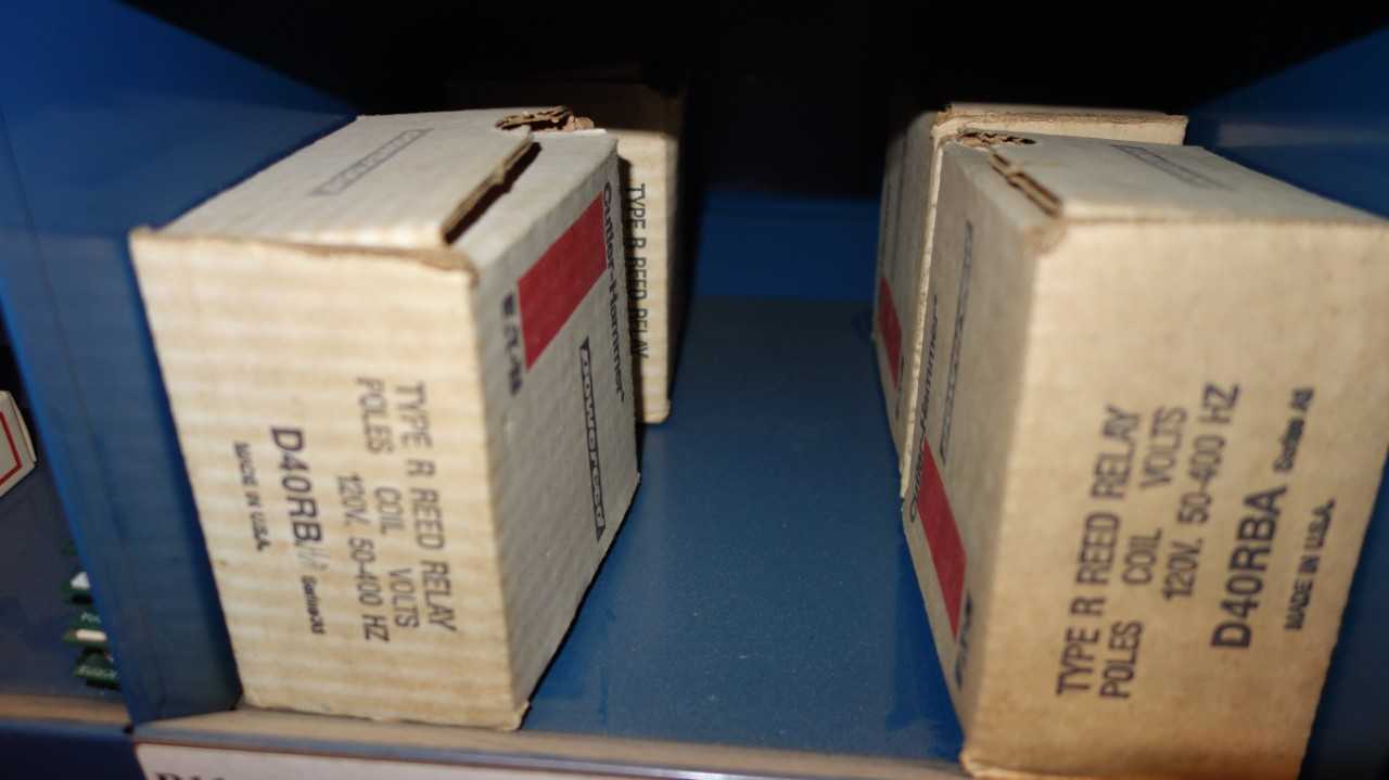 LOT OF ASSORTED RELAYS, TIMERS, SENSORS, SWITCHES - ELECTRICAL COMPONENTS