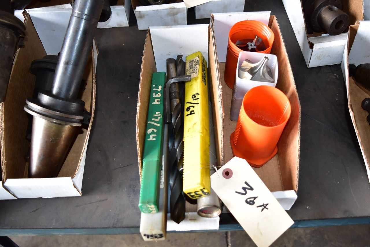 Lot of Misc. Drill Bits and Cutters - ELECTRIC POWER TOOLS