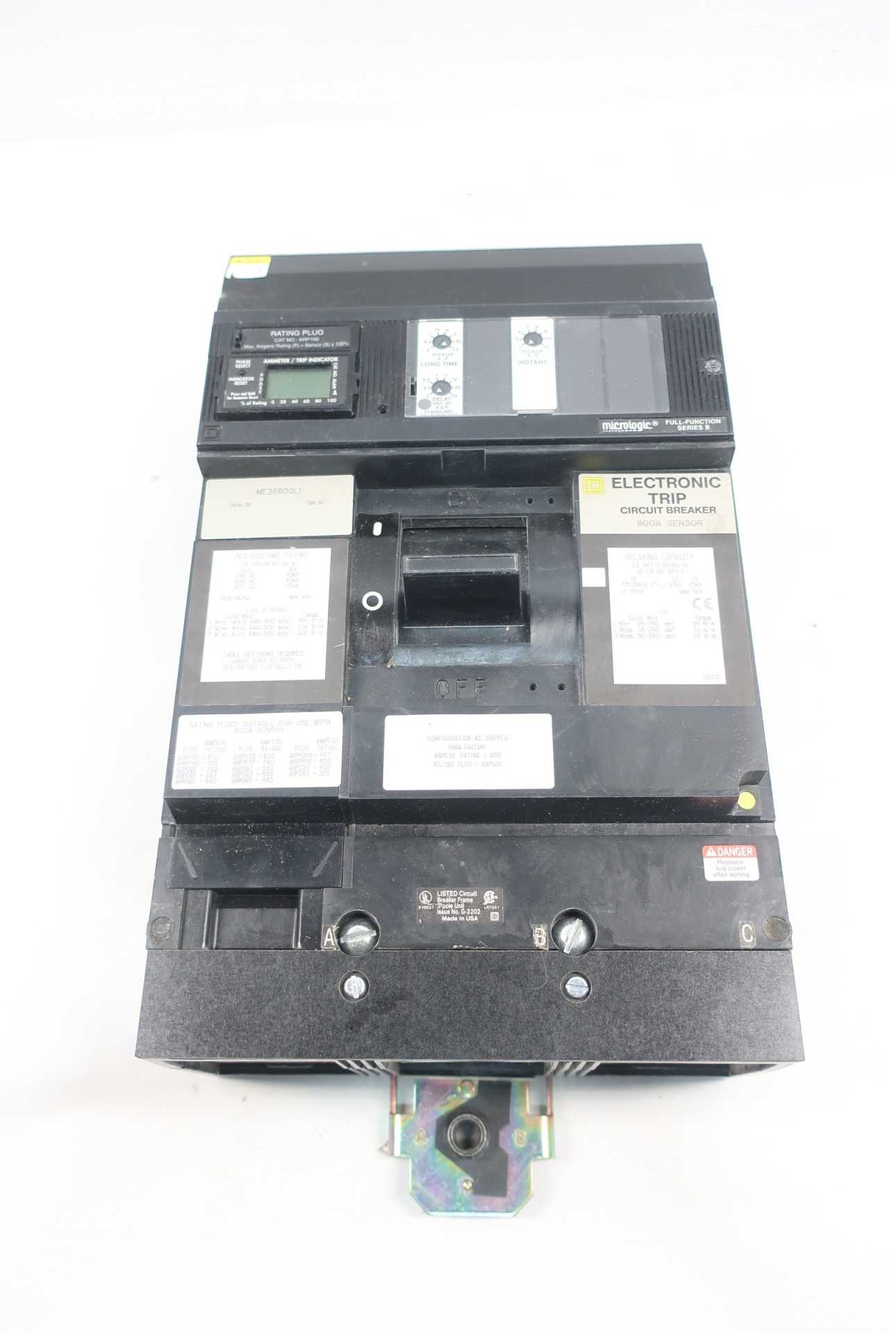 SQUARE D ME36800LI 3P 800A AMP 600V-AC MOLDED CASE CIRCUIT BREAKER - CIRCUIT BREAKERS SQUARE D ME36800LI 3P 800A AMP 600V-AC MOLDED CASE CIRCUIT BREAKER - CIRCUIT BREAKERS
