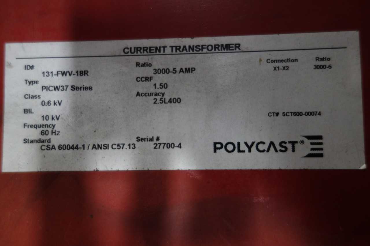 3 PALLETS OF CURRENT TRANSFORMERS - CONTROL TRANSFORMERS