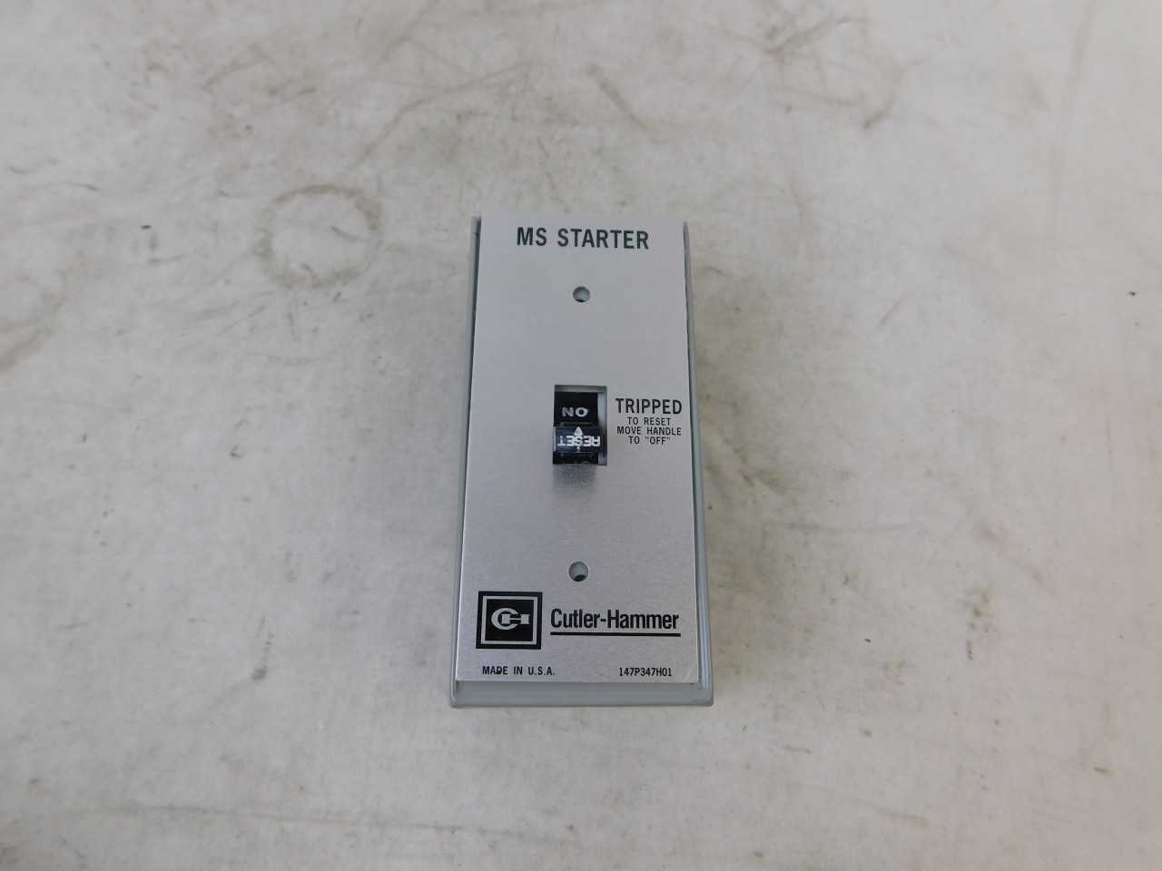 Quantity 14 of Eaton MST01SN Manual Starter Enclosed 1P - MOTOR STARTERS