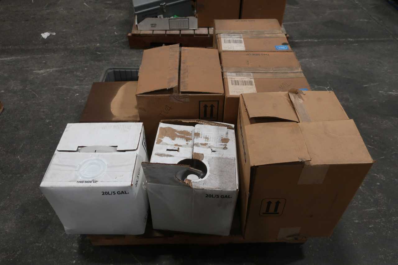 1 PALLET OF ASSORTED SULFURIC ACID (SELF PICK UP ONLY) - MISCELLANEOUS