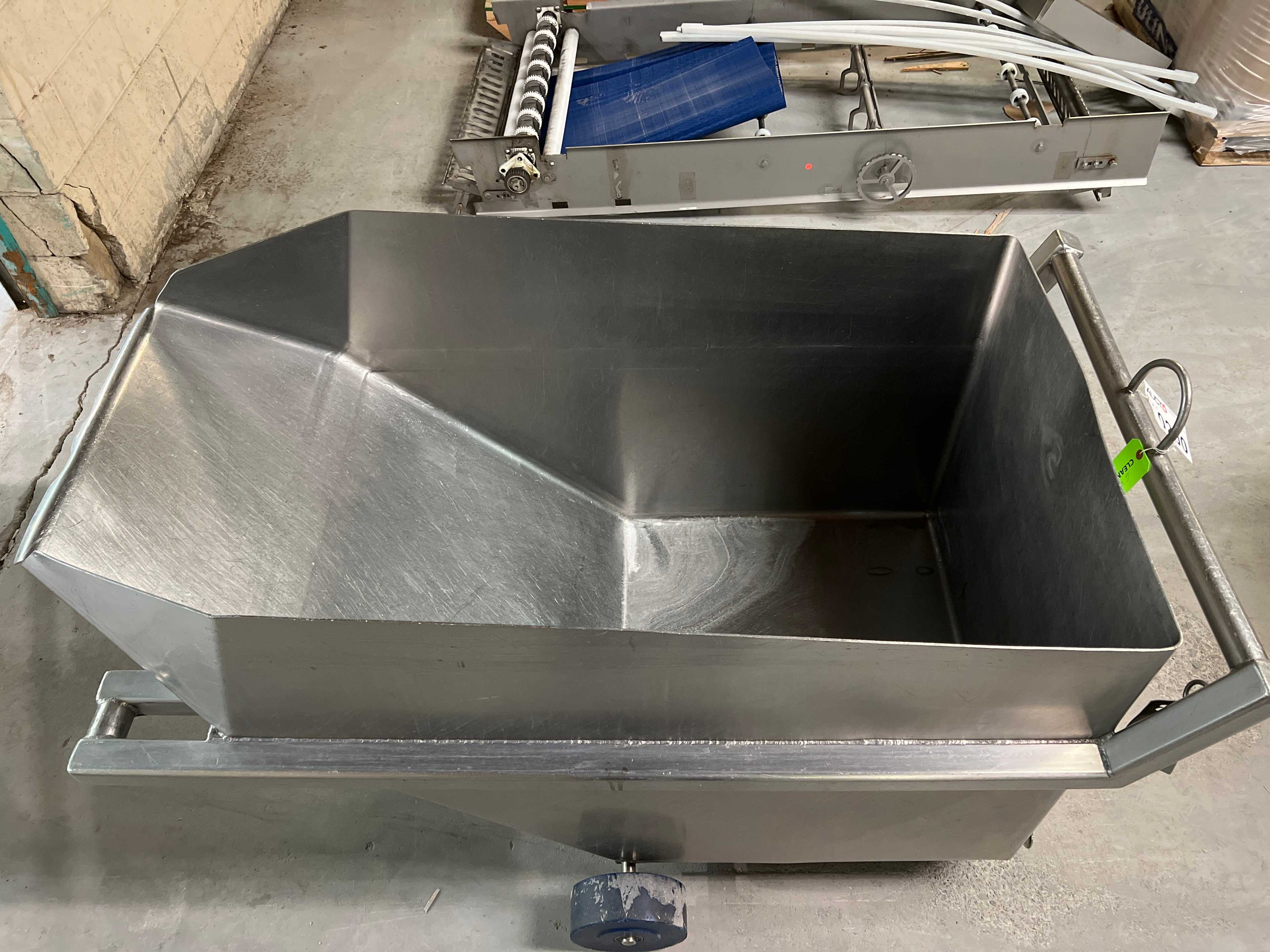 Stainless Steel Dump Cart Hopper