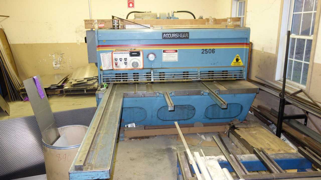 ACCURPRESS 82506 LP ACCURSHEAR HYDRAULIC SQUARING SHEAR 230V-AC - METAL SHEARS