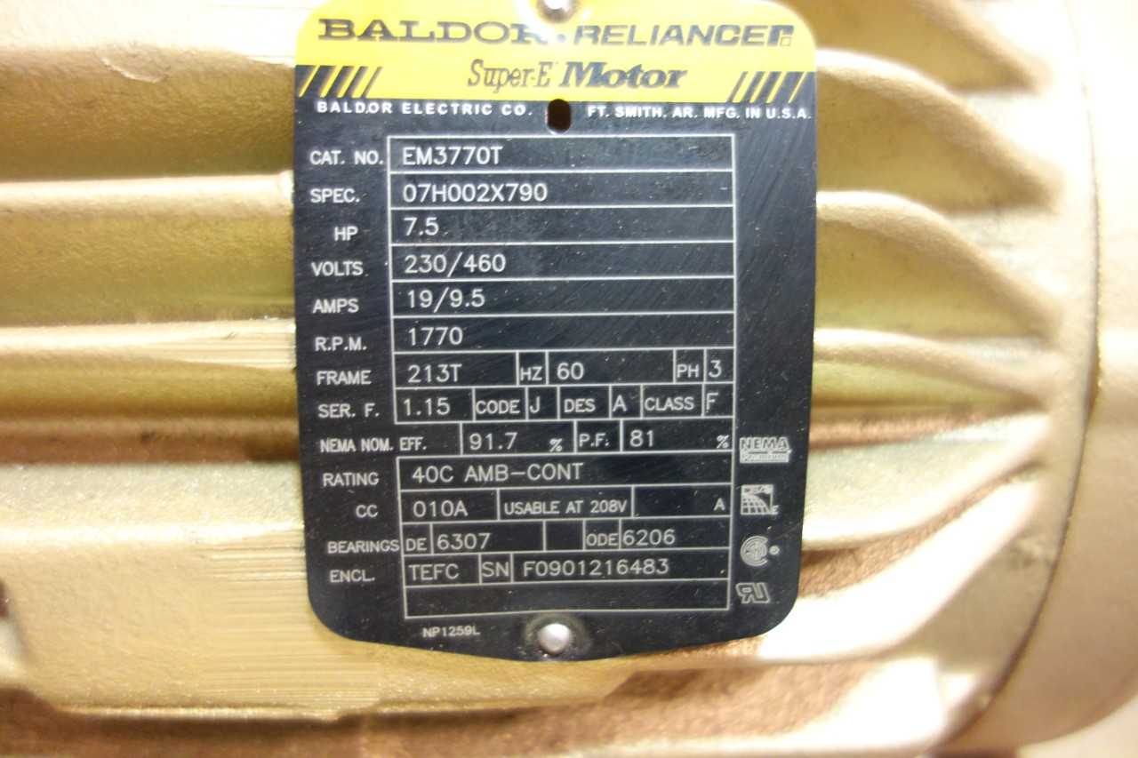 1 PALLET OF ASSORTED BALDOR 460V-AC AC ELECTRIC MOTORS - ELECTRIC MOTORS