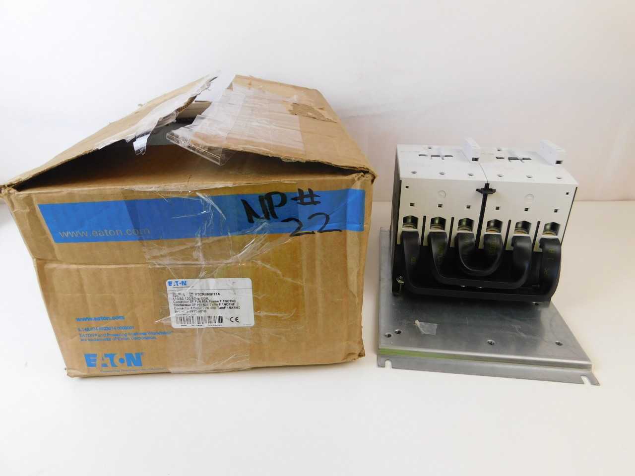 Quantity of 4x XTCR080F11A Contactors - CONTACTORS