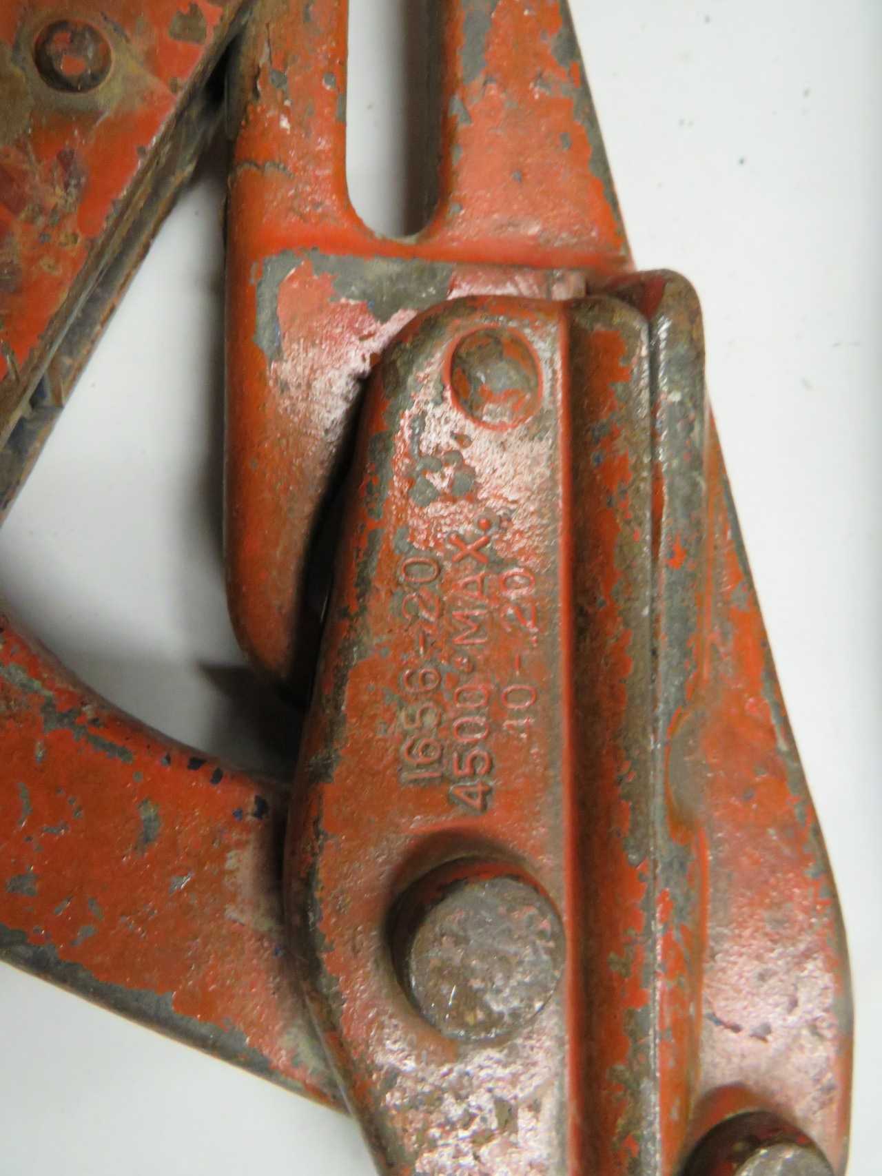 LOT OF 3 KLEIN 1656-20 4500 LBS MAX LOAD BULLDOG WIRE PULLING GRIP - ELECTRIC POWER TOOLS