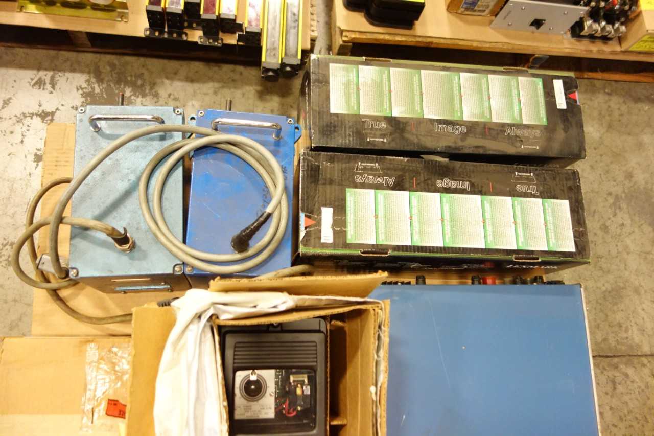 5 PALLETS OF ASSORTED ELECTRICAL - ELECTRICAL COMPONENTS