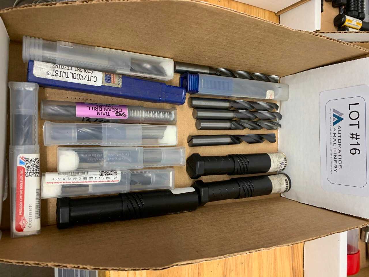 Solid Carbide Drills – Many with thru the tool coolant - new - ELECTRIC POWER TOOLS
