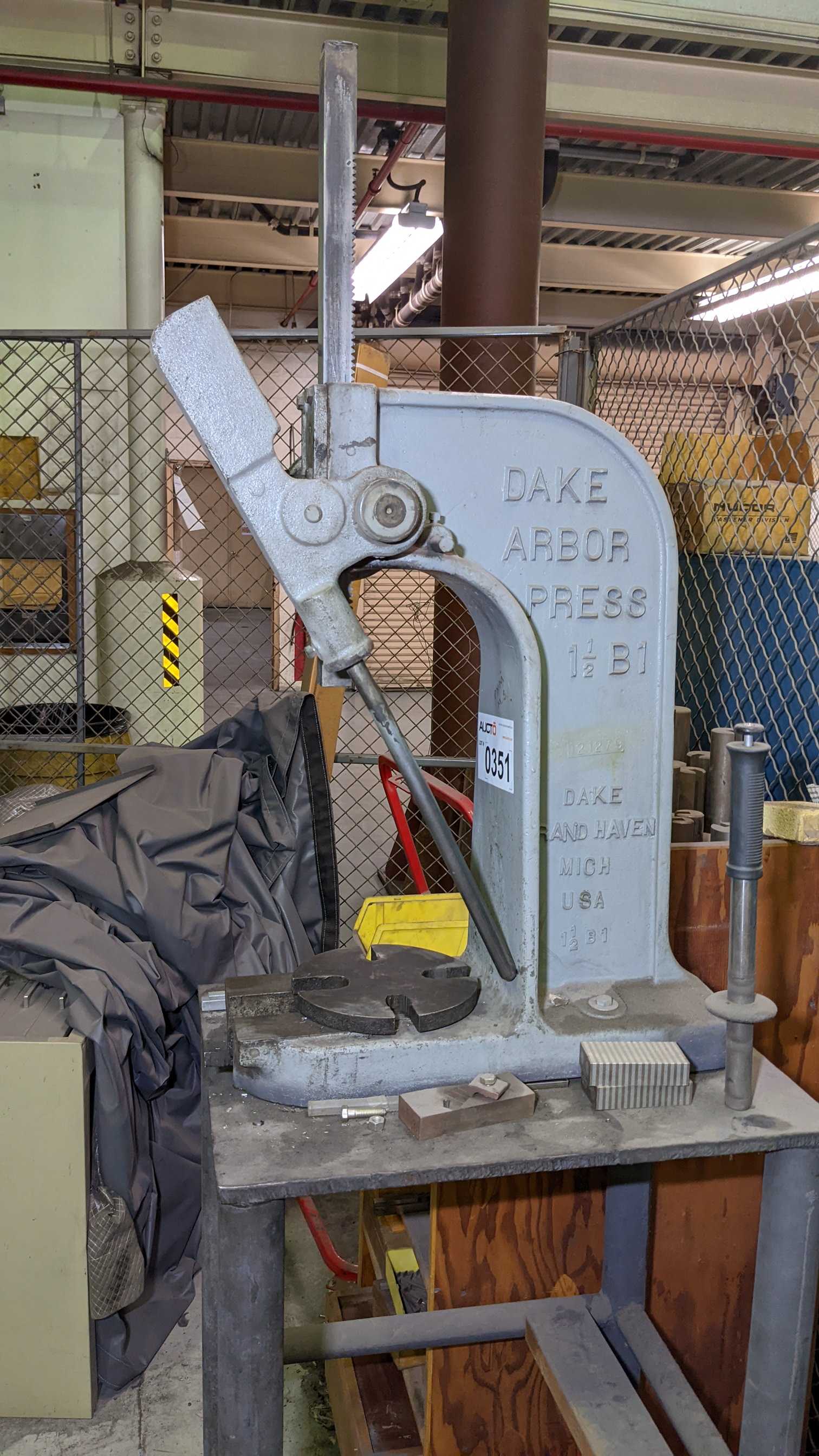 DAKE ARBOR PRESS - MECHANICAL STAMPING PRESSES