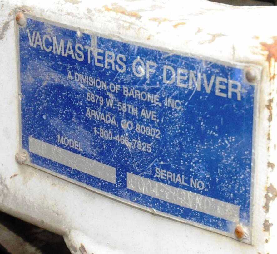 GMC (2000) C6500 VACMASTERS VACUUM TRUCK - HYDRO EXCAVATOR TRUCKS