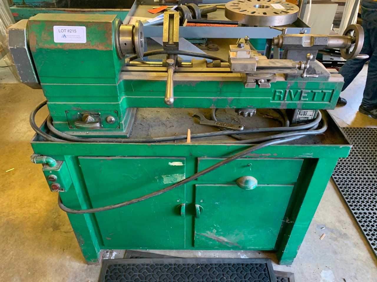 Rivett 918 Second Operation Turret Lathe - LATHES Rivett 918 Second Operation Turret Lathe - LATHES
