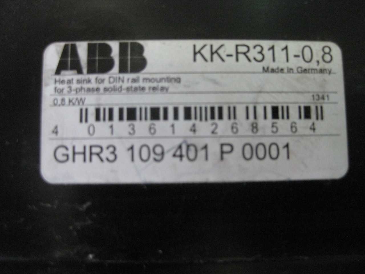 ABB HEATER ( QTY 28 ) - TEMPERATURE CONTROL COMPONENTS