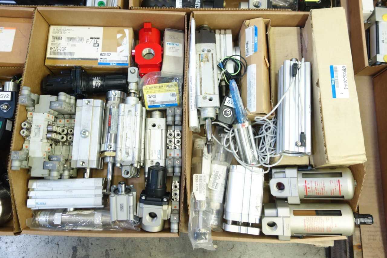 4 PALLETS OF ASSORTED PNEUMATIC REPLACEMENT PARTS - PNEUMATIC POWER TOOL
