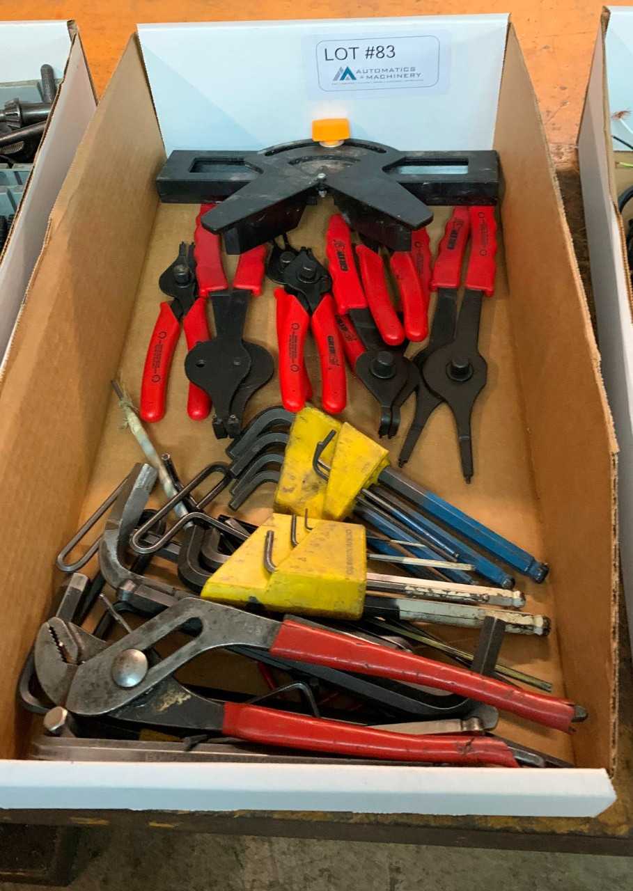 Split Ring Pliers and Allen Wrenches - HAND TOOLS