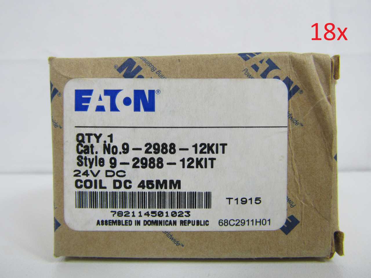 Lot of Quantity 18x 9-2988-12KIT Coils - INDUSTRIAL PARTS