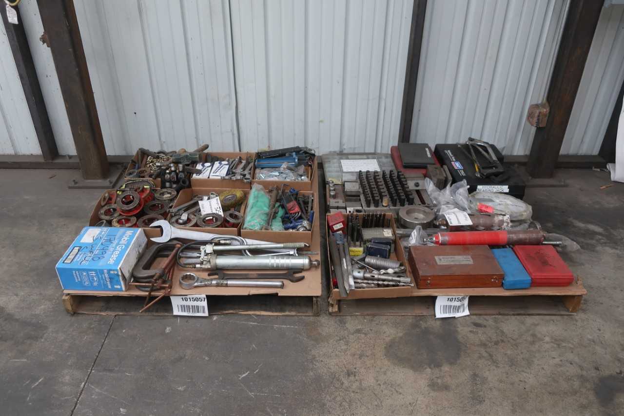2 PALLETS OF ASSORTED HAND TOOLS - HAND TOOLS