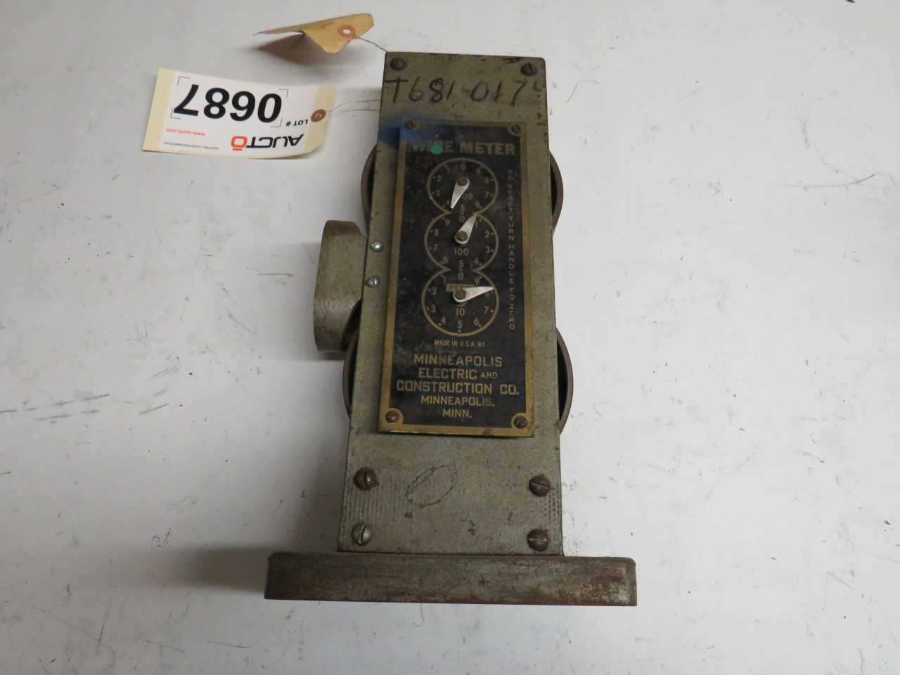 MINNEAPOLIS WIRE METER - ELECTRICAL COMPONENTS