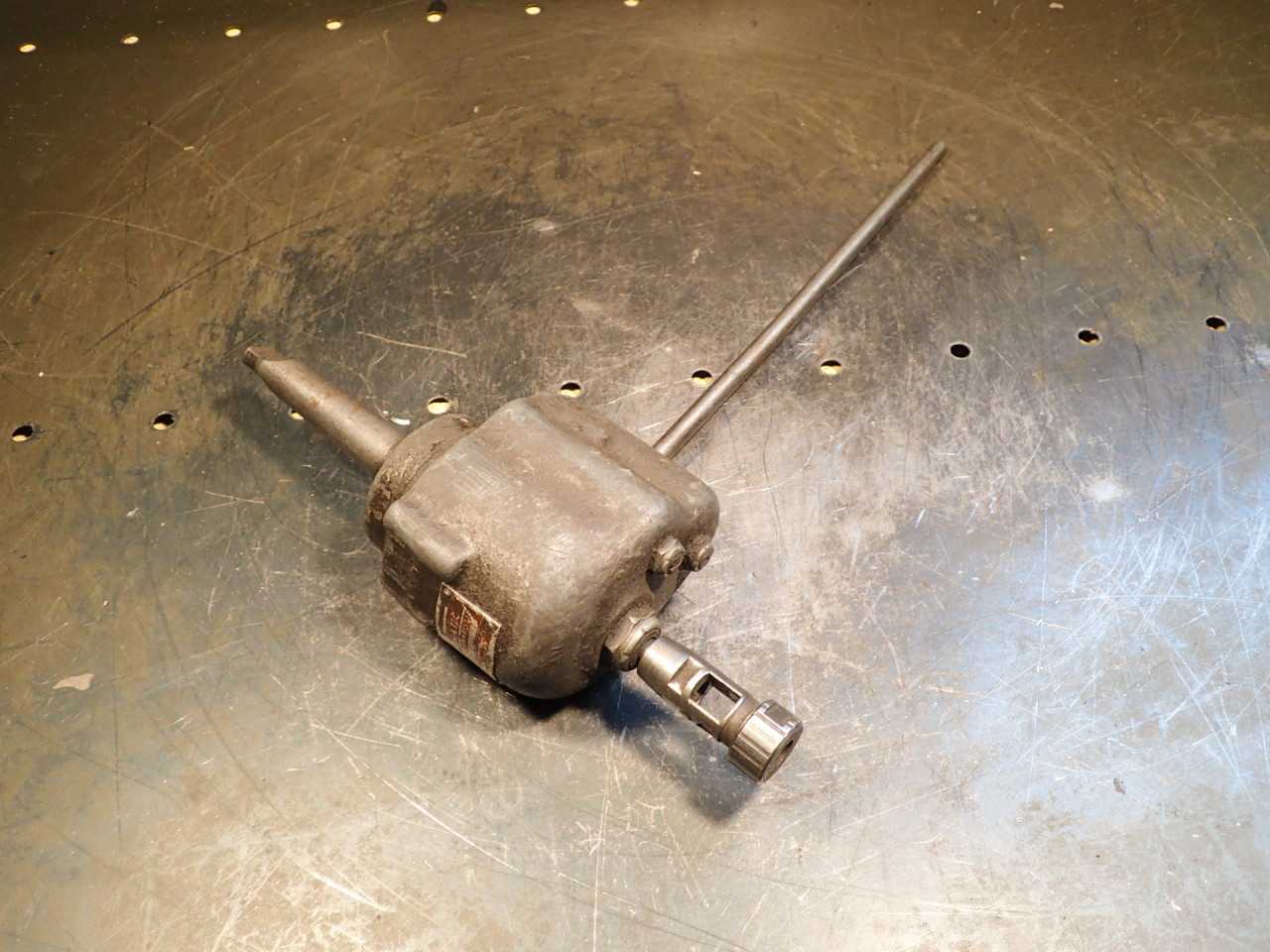 Jarvis Torquomatic 101 Thread Tapping Head: Morse Taper 2 2MT Rubberflex Collet - MACHINING ACCESSORIES & TOOLING